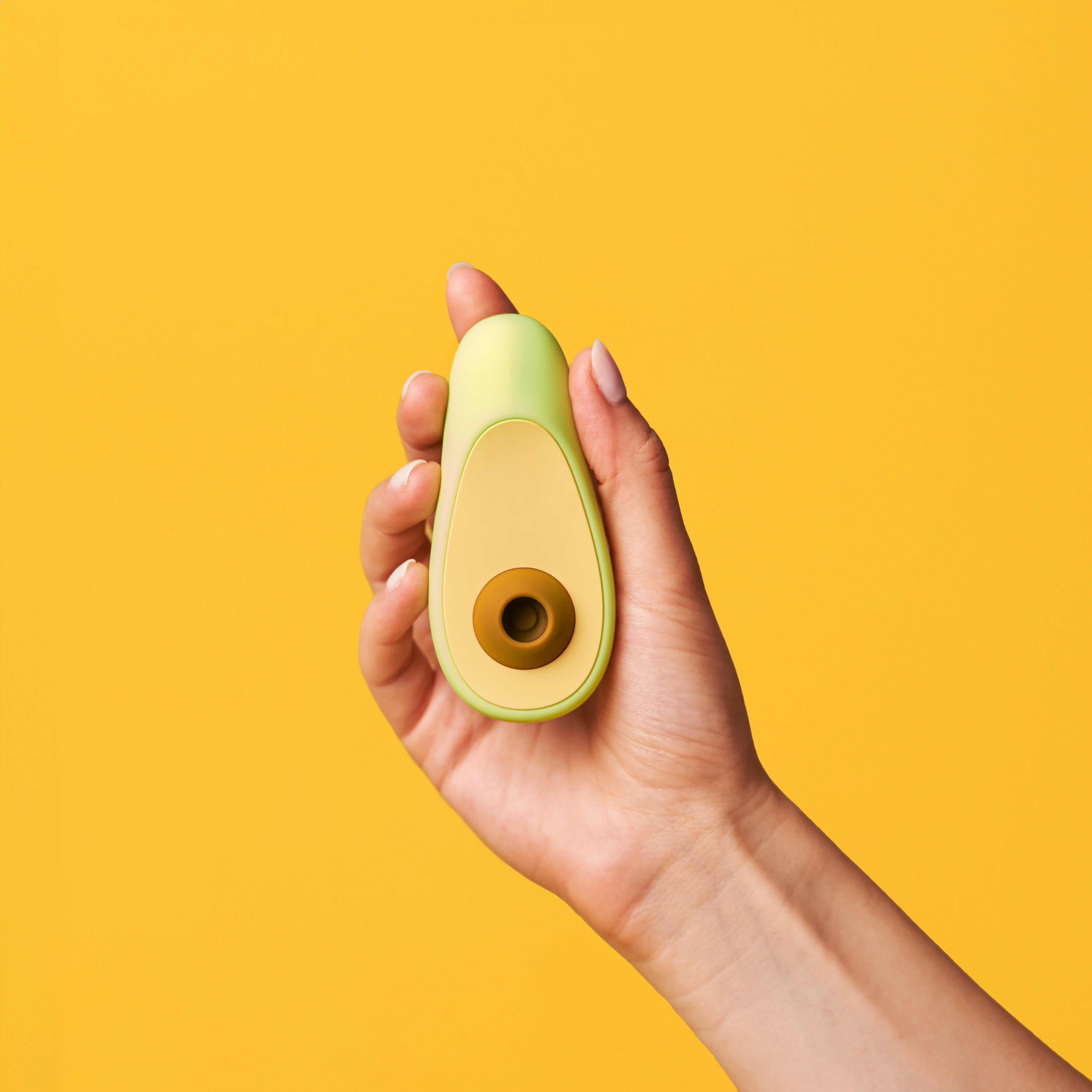 Clitoral vibrator — design detail